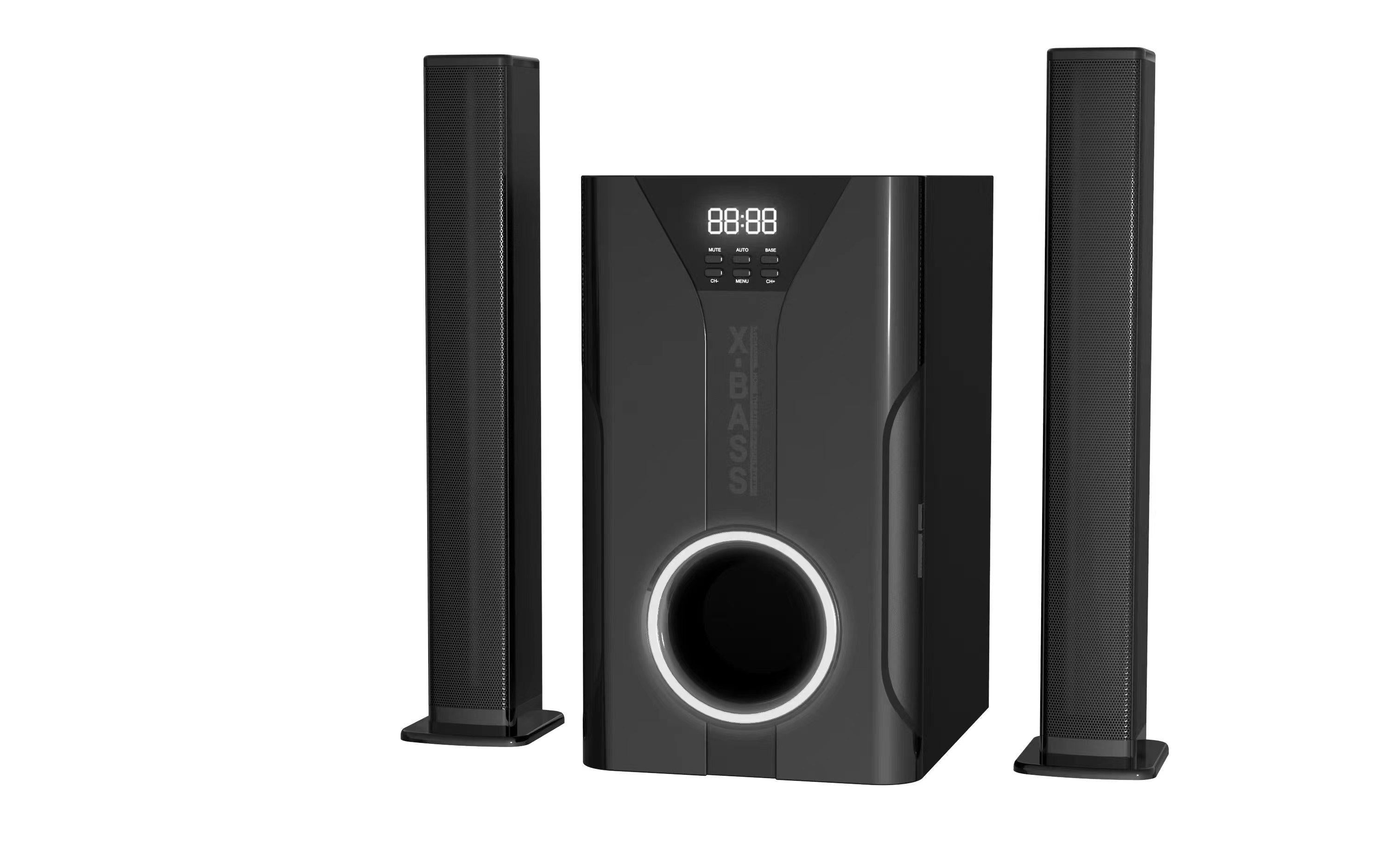 Onyx Power Mixers BT Sound Bar Speaker Music Subwoofer