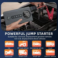4-in-1 Jump Starter with Air Compressor and Power Bank