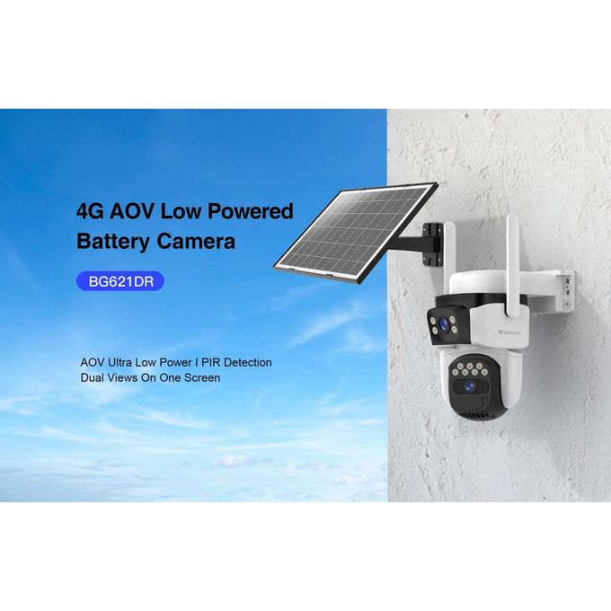 Share this product    Vstarcam BG621DR Solar Panel, Outdoor 4G Battery Camera