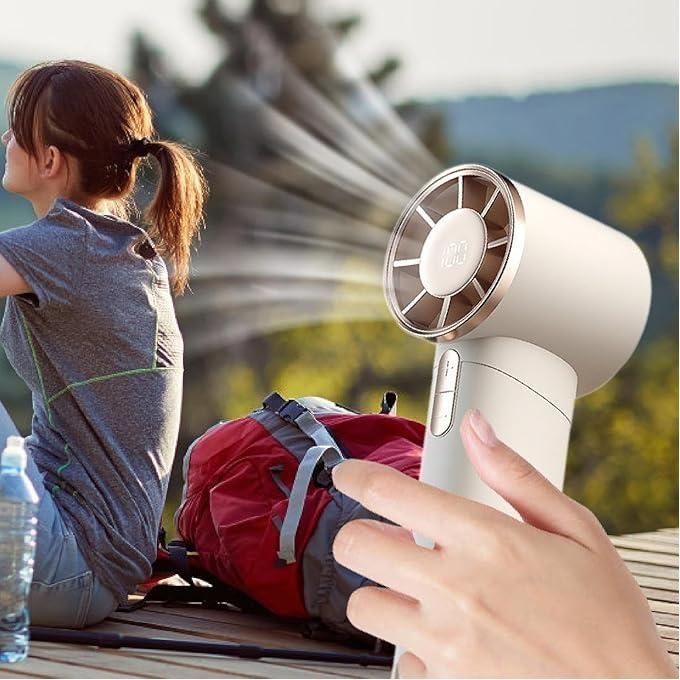 Onyx Rechargeable 3000Mah Battery Mini Hand Fan