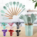 Kitchen Utensils Set 12Pcs Silicone Non-stick Cooking