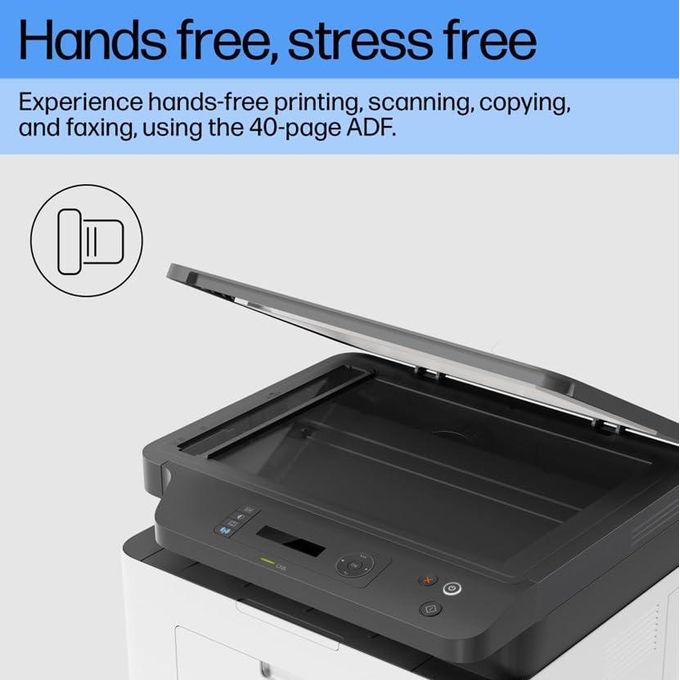 Hp Laser MFP 136w - Wireless All-in-One Printer