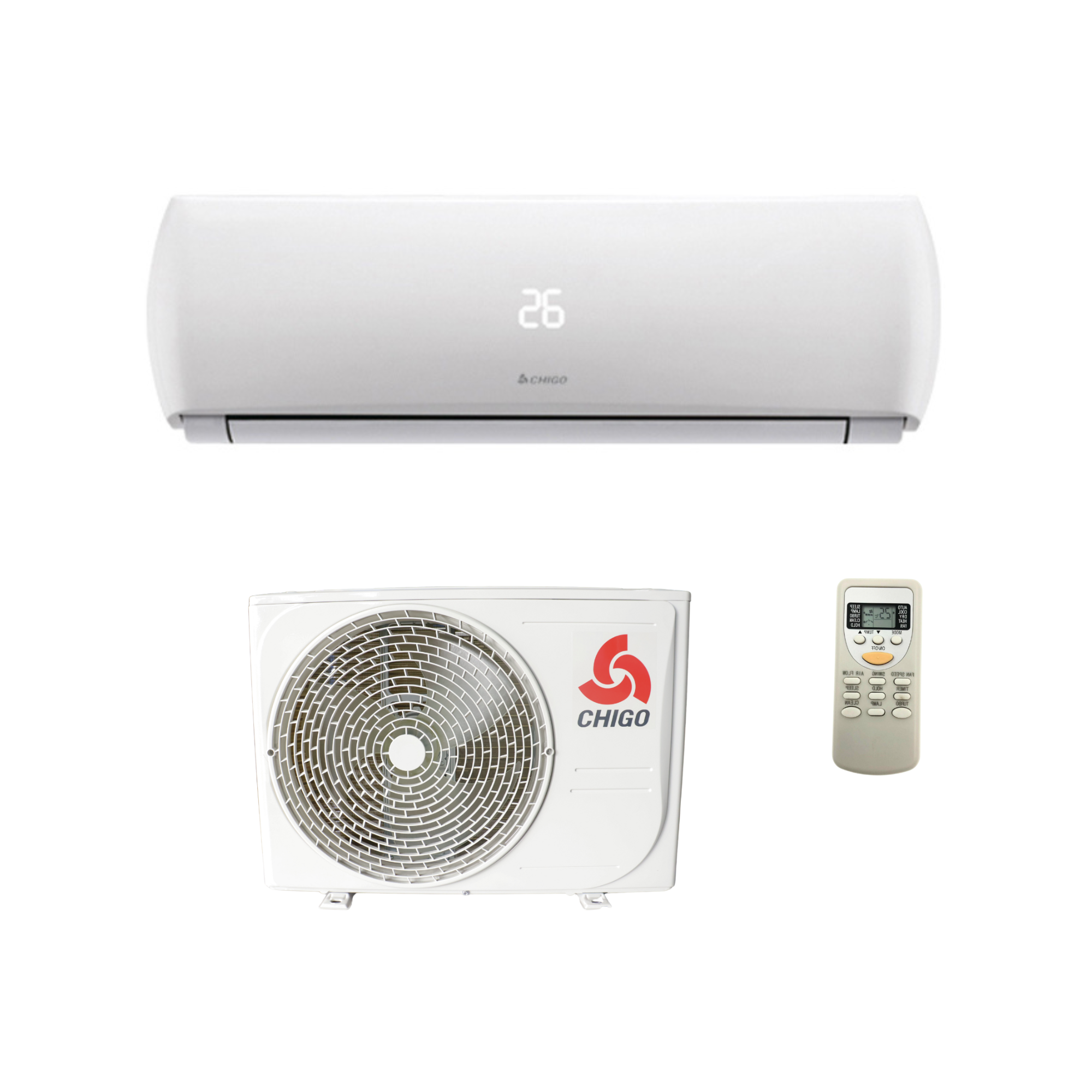Chigo 2.0HP Split Air Conditioner – R410 (CS 23-P150V) 2 Star