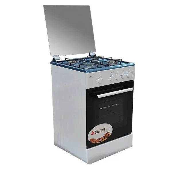 Chigo 4 Burner Gas Cooker 60×60 Oven and Grill
