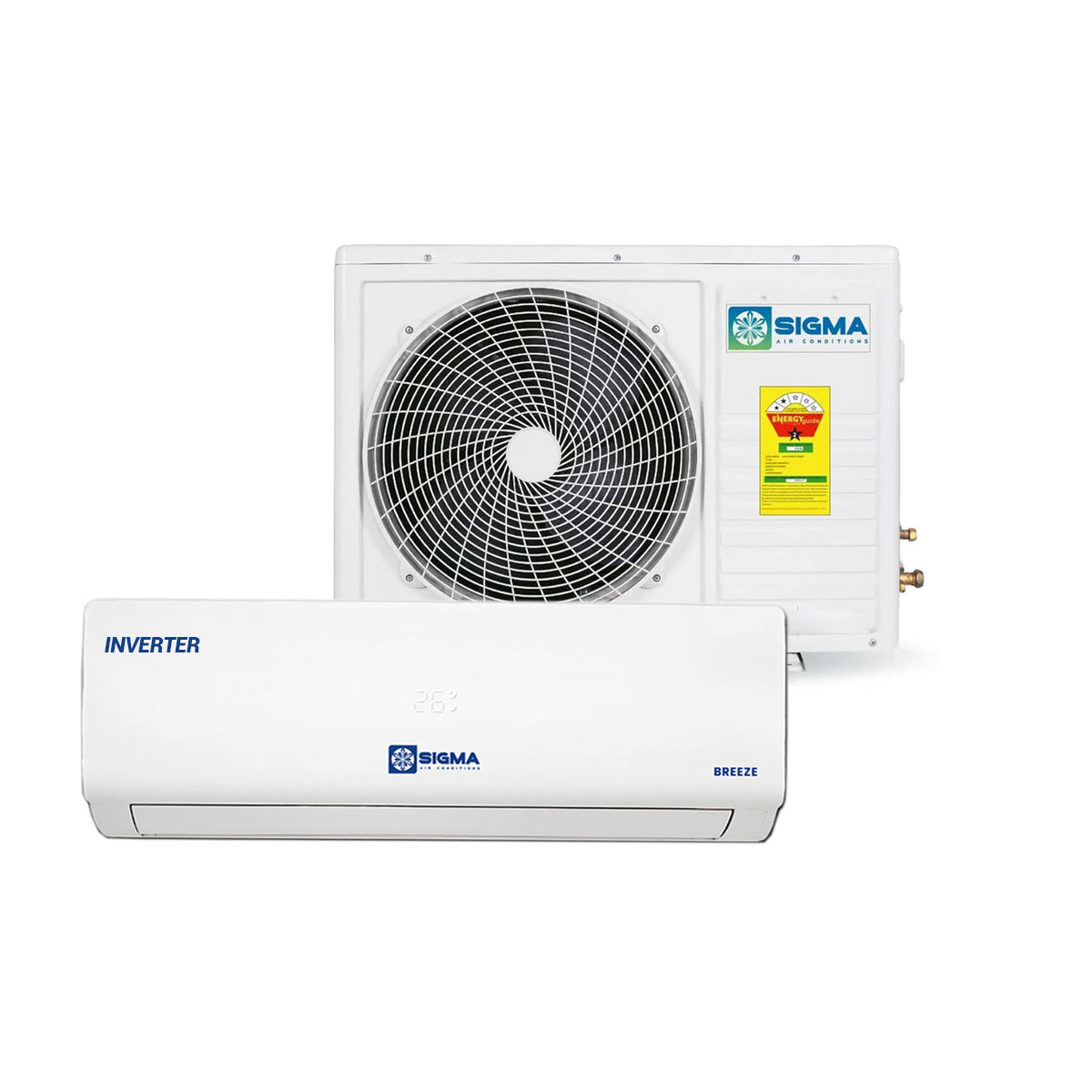 Sigma 2.0HP Split R410 Inverter Ac BREEZE-HY18SBI