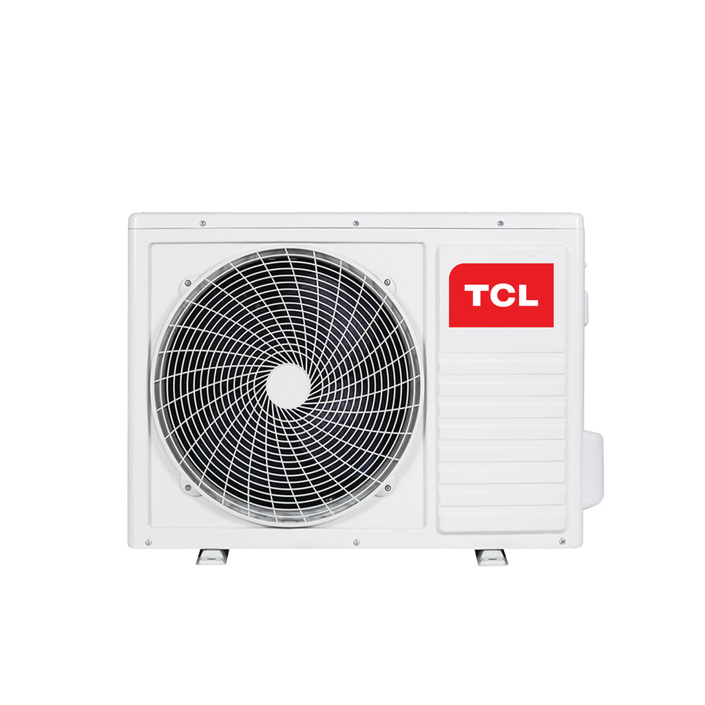 TCL 2.0hp R410 Inverter Air Conditioner Grey Body with Black Mirror Glass Panel TAC-18CSA/XA82I