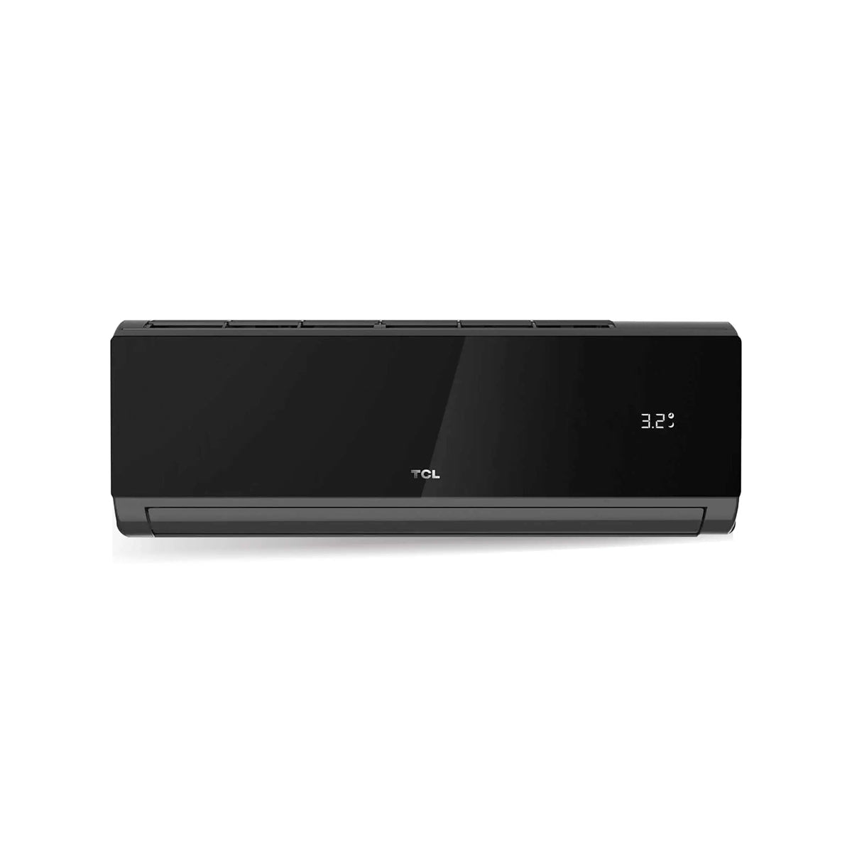 TCL 2.0hp R410 Inverter Air Conditioner Grey Body with Black Mirror Glass Panel TAC-18CSA/XA82I