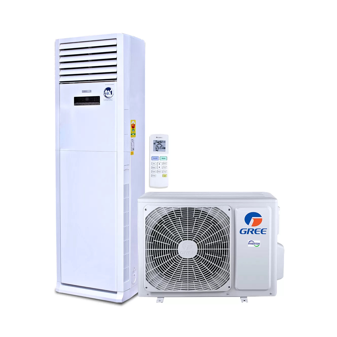 Gree 5.0HP R410a Inverter Floor Standing Air Conditioner